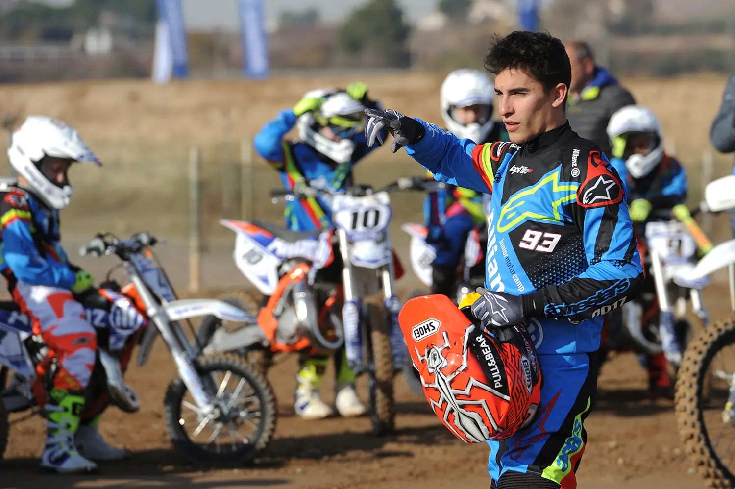 Video A quick look at Marc Marquez's Allianz Junior Motor Camp MCN