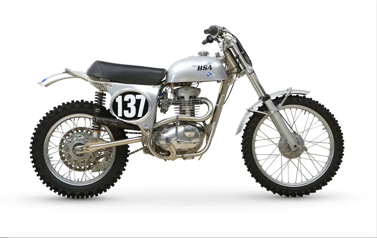 Devitt MCN Ally Pally Show bike of the day 1967 Cheney BSA Victor 500