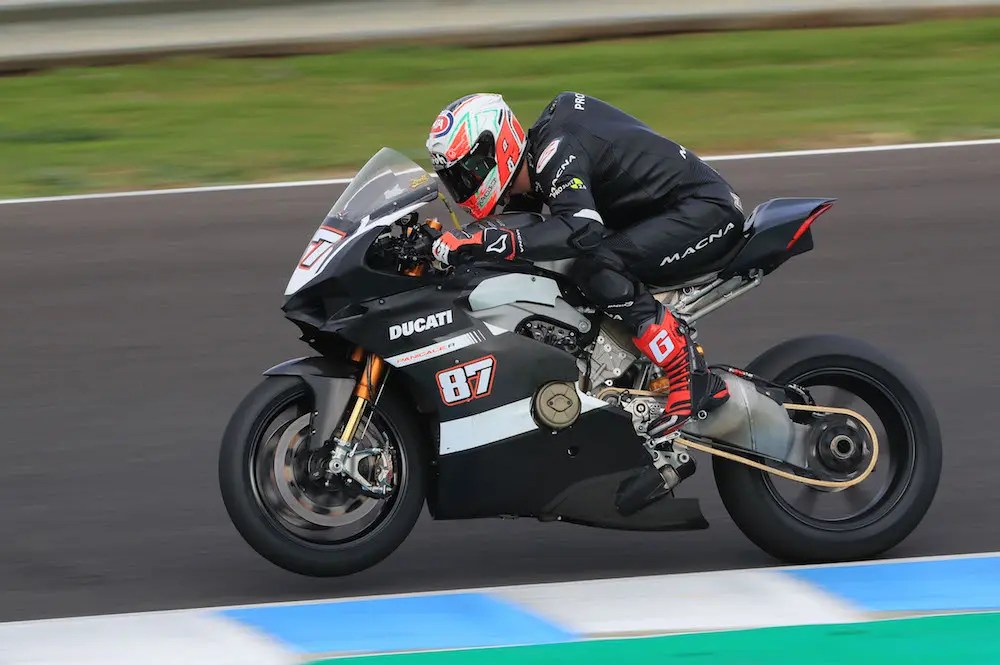 BSB Ducati V4 race prototype set for Brands demo laps MCN