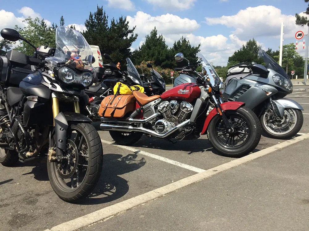 Can you tour on an Indian Scout?