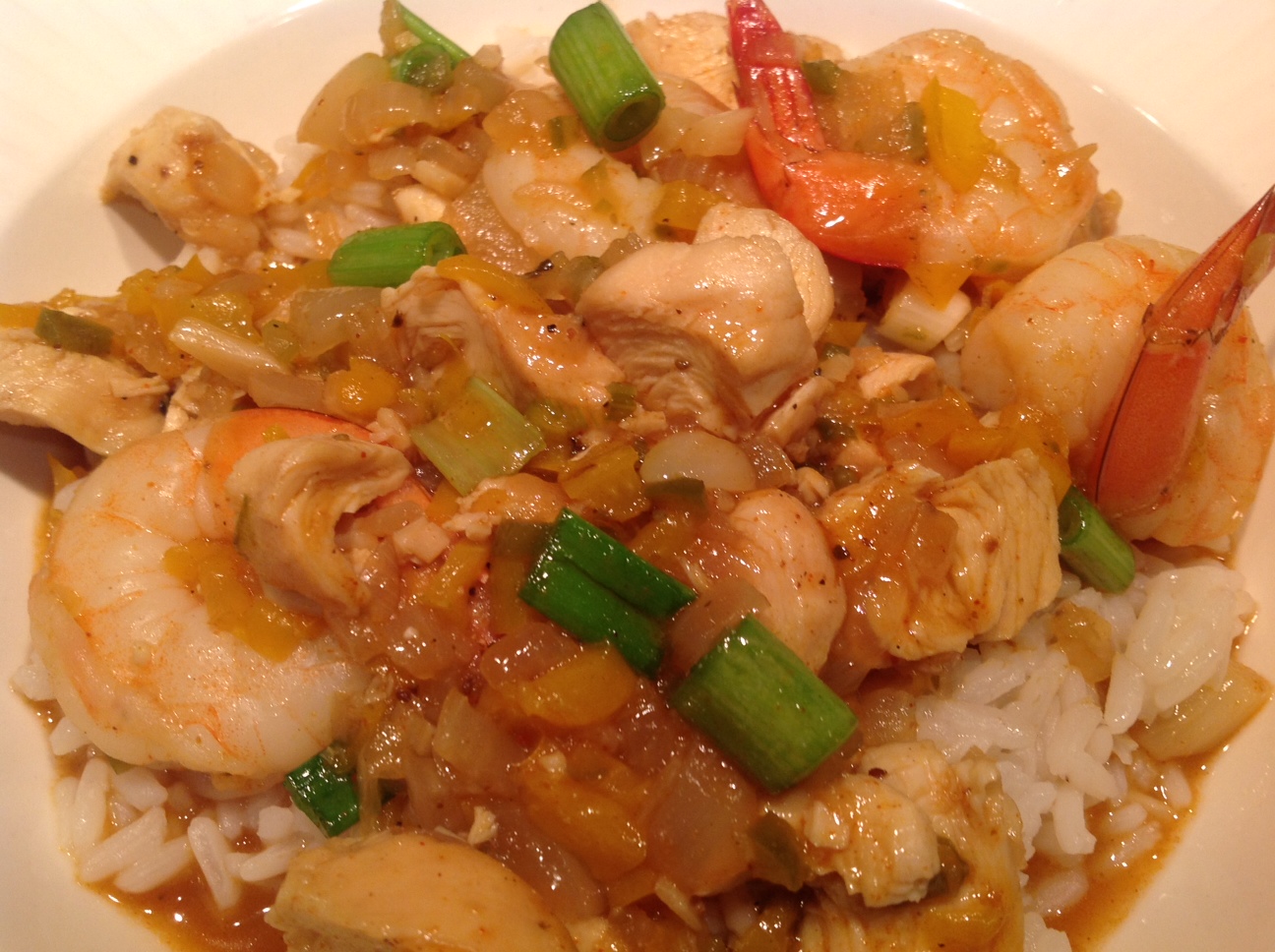 chicken and shrimp etouffee recipe