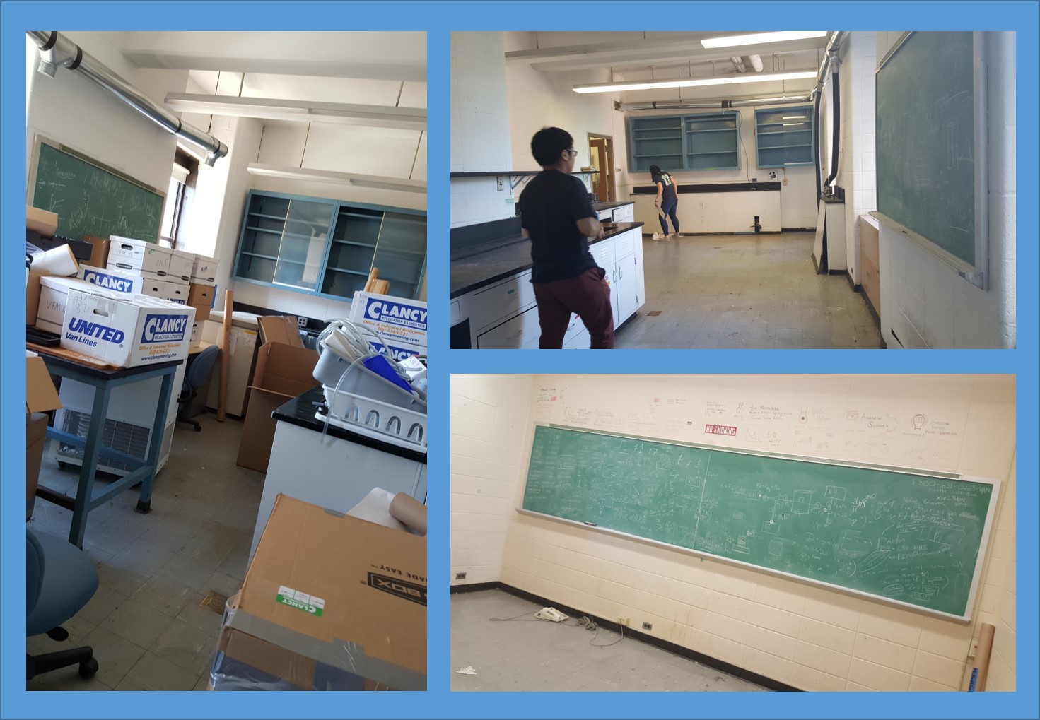 Lab move! Lab move! (Renovation Phase 1) McNeill Group Columbia