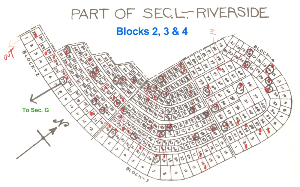 Riverside National Cemetery Plot Map