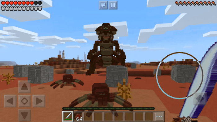 Download addon Lava Monster for Minecraft Bedrock Edition 1.10 for Android