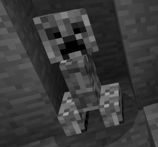 Download Texture Pack Monochromatic for Minecraft Bedrock Edition 1.10