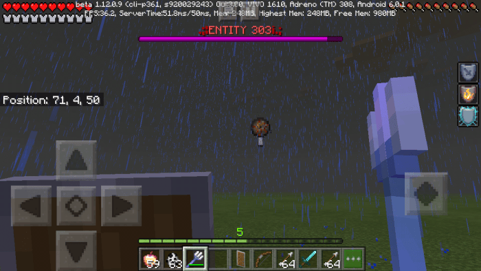 Download addon Entity303 for Minecraft Bedrock Edition 1.13 for Android