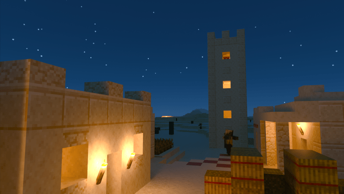 Texture Pack Shaderless Shader Render Dragon for Minecraft Bedrock