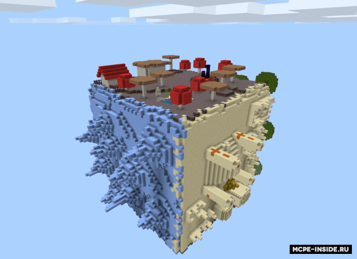 Небесный куб 2 / Карты для Майнкрафт / Minecraft PE Inside