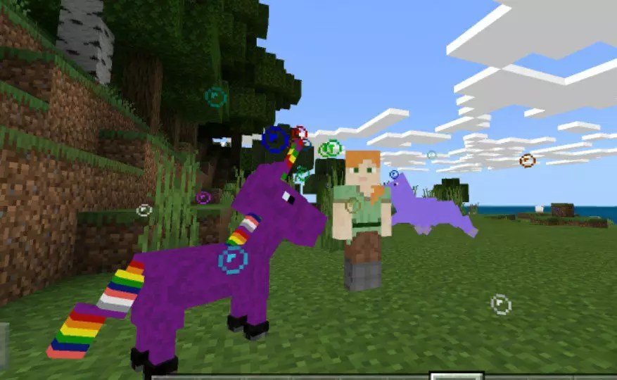 Download Unicorns Mod for Minecraft PE fairy creatures