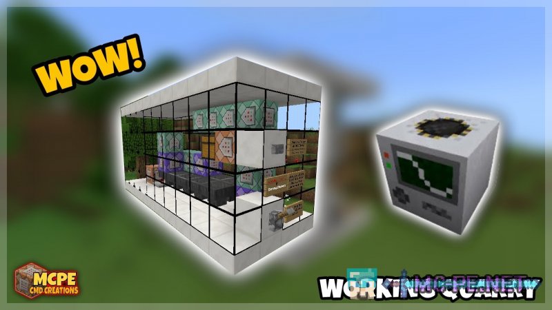 Working Quarry [1.1.0] › Maps › MCPE Minecraft Pocket Edition Downloads