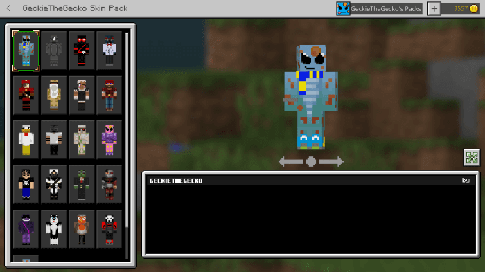 Skin Gecko (Spider-Man) for Minecraft [65809] Download skins.