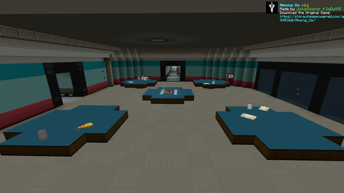 MCBE Among Us v1.1 Minecraft Map MCPE AddOns Minecraft PE addons