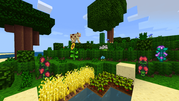 Stardew Valley Season Minecraft PE Texture Pack MCPE AddOns Minecraft PE addons, mods