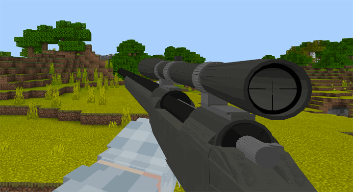 Morningstar War 3D Gun Addon Minecraft PE Addons MCPE AddOns