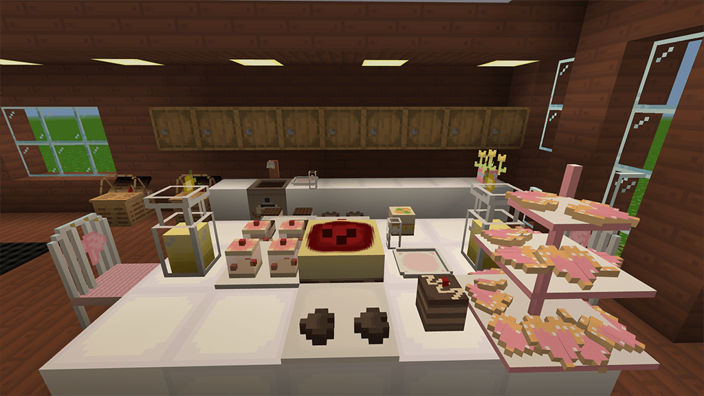 Coquette Mod Furniture V1 Minecraft Bedrock 1.20 Minecraft Furniture