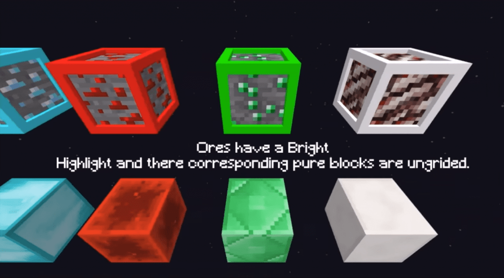 XRay Vision Texture Pack Minecraft PE Texture Packs