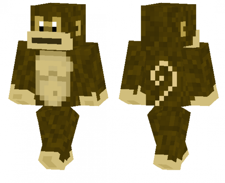 Ape Skin Minecraft PE Bedrock Skins