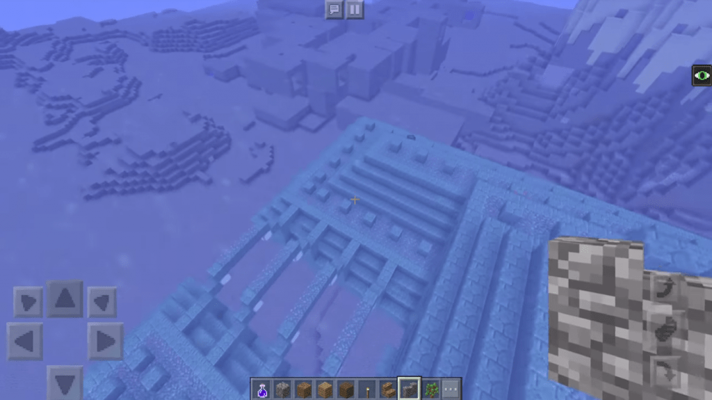 Underwater Castle Seed | Minecraft Pe Bedrock Seeds