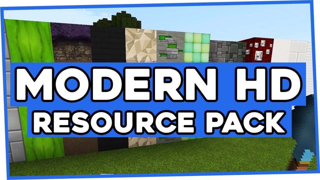 ModernHD Texture Pack HD Minecraft PE Bedrock Texture Packs