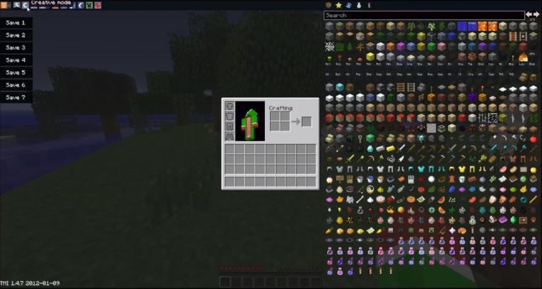 Too Many Items Mod [ToolBox] Minecraft PE Bedrock Mods