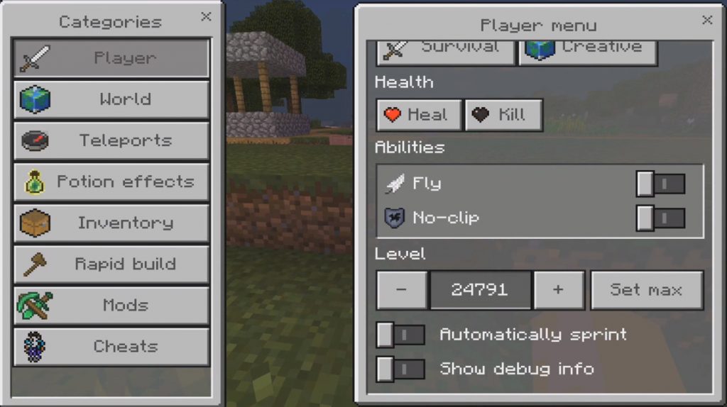 Too Many Items Mod [ToolBox] Minecraft PE Bedrock Mods