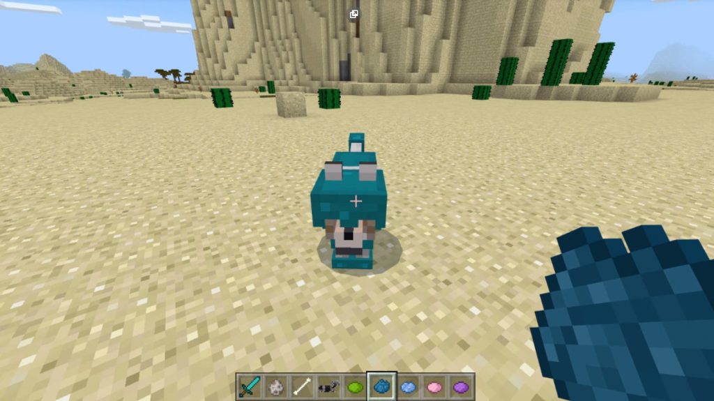 Armored Wolf Mod Minecraft PE Mods