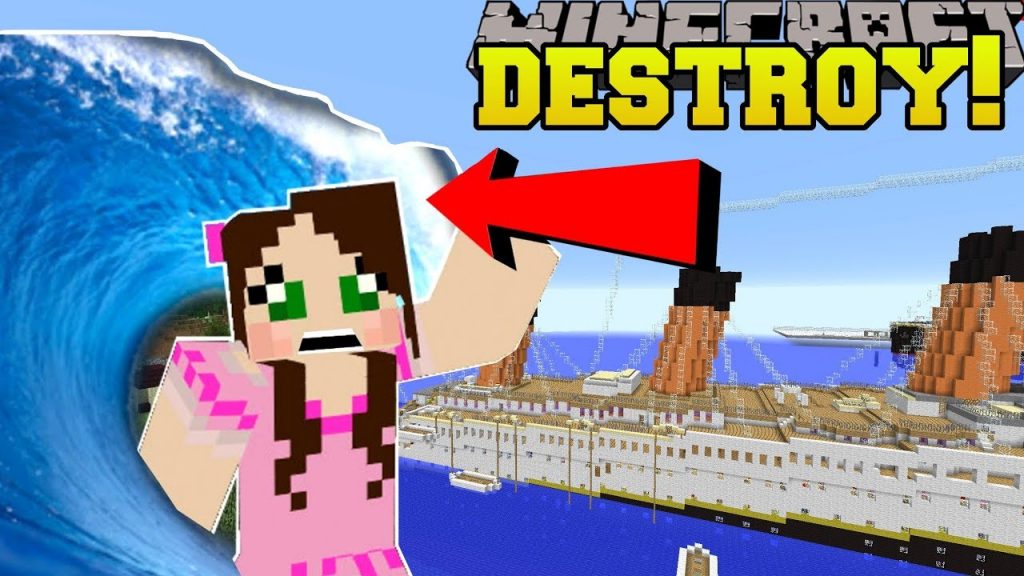 Flooding Titanic Map Minecraft PE Maps