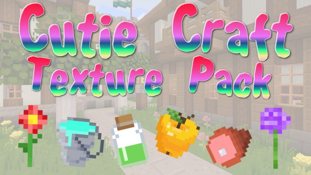 Cutie Craft Texture Pack Minecraft PE Texture Packs