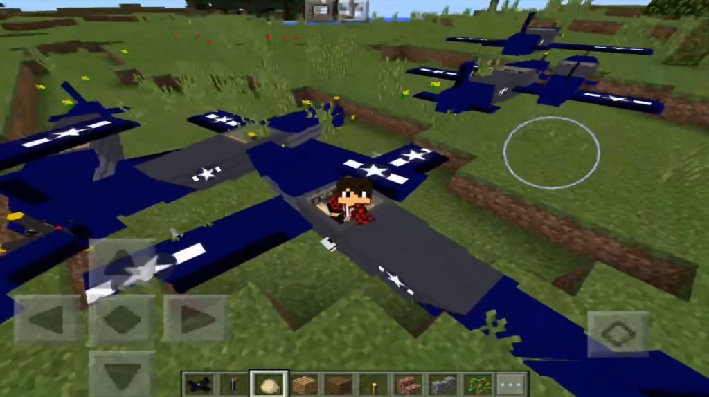 War Plane Mod Minecraft PE Bedrock Mods