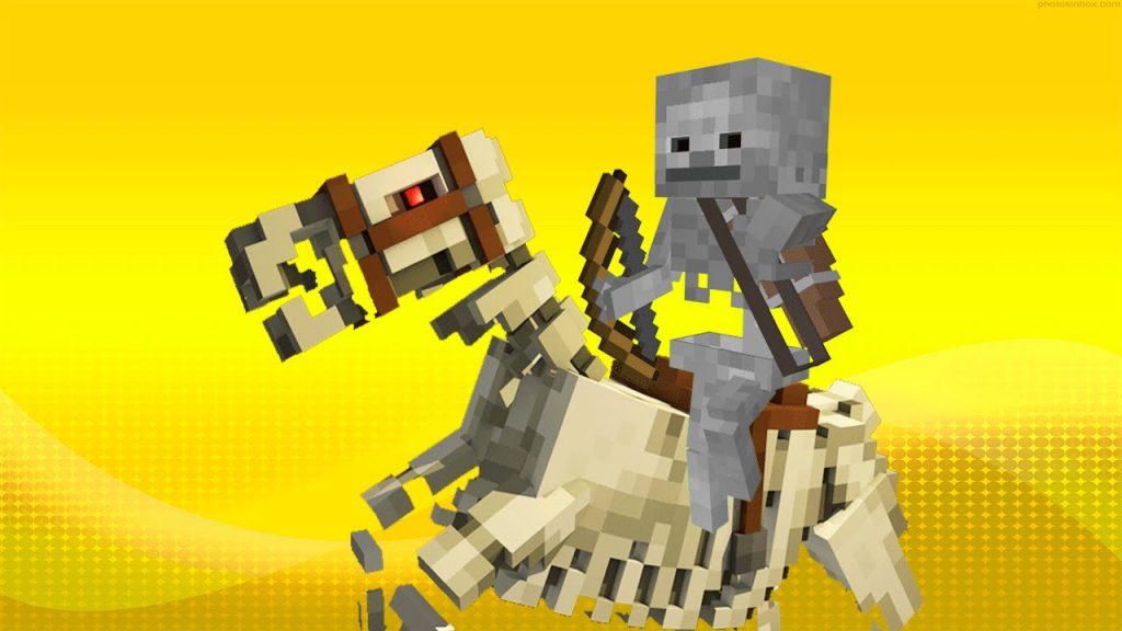 Better Skeleton Horses Mod(Addon) Minecraft PE Bedrock Addons, Minecraft PE Bedrock Mods
