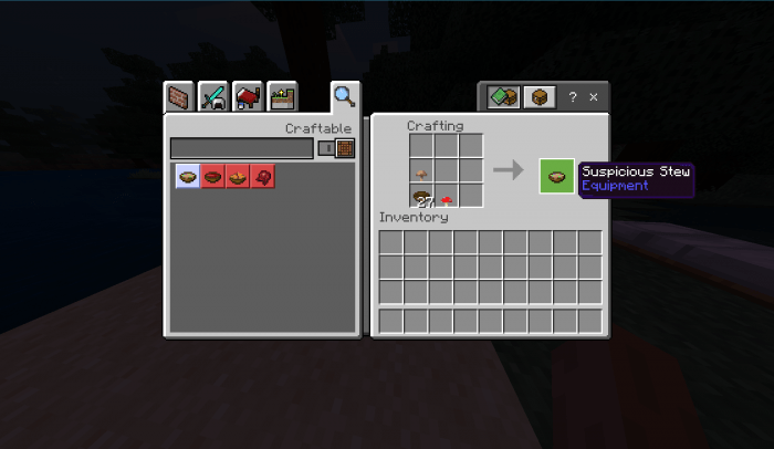 Suspicious Stew Mod(addon) Minecraft PE Bedrock Addons, Minecraft PE