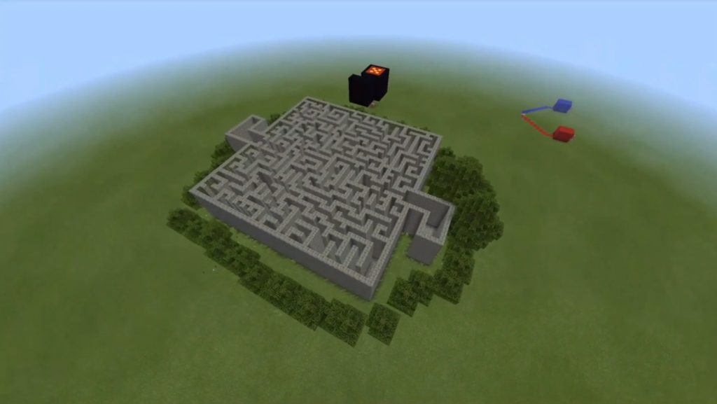 Maze PvP Team Battle Map Minecraft PE Maps