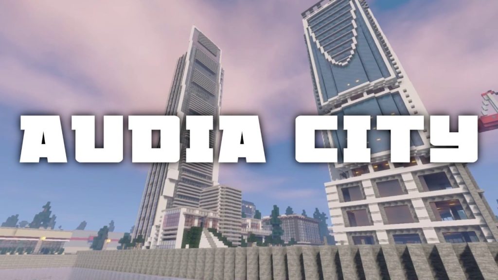 Audia City Map Minecraft PE Bedrock Maps
