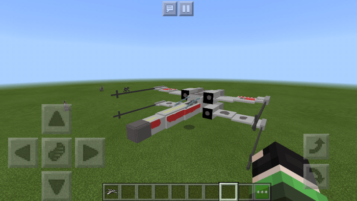 XWing (Star Wars) Addon Minecraft PE Bedrock Addons