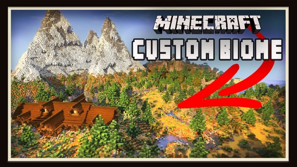 Eight Custom Terrain Biomes Map Minecraft PE Bedrock Maps