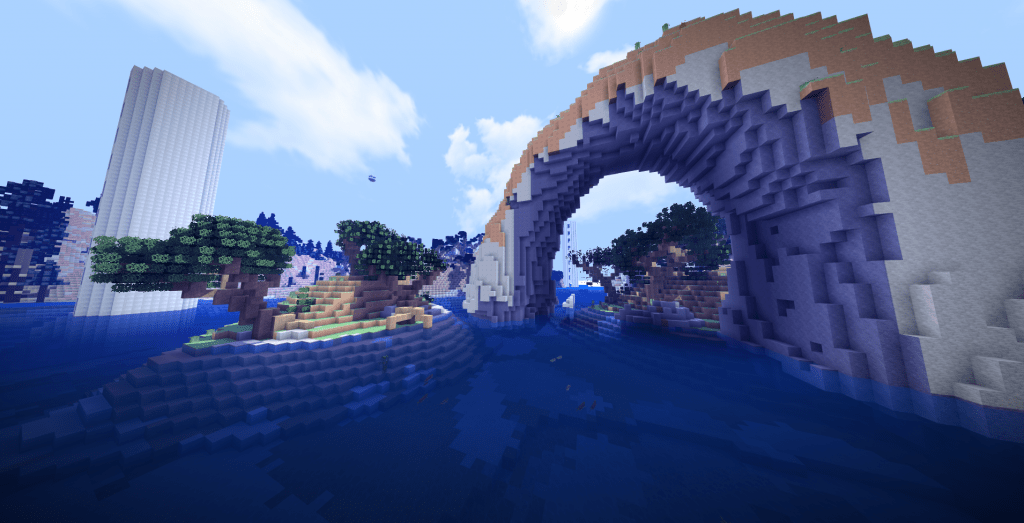 Crazy Craft Custom Terrain and Structures Map Minecraft PE Bedrock Maps