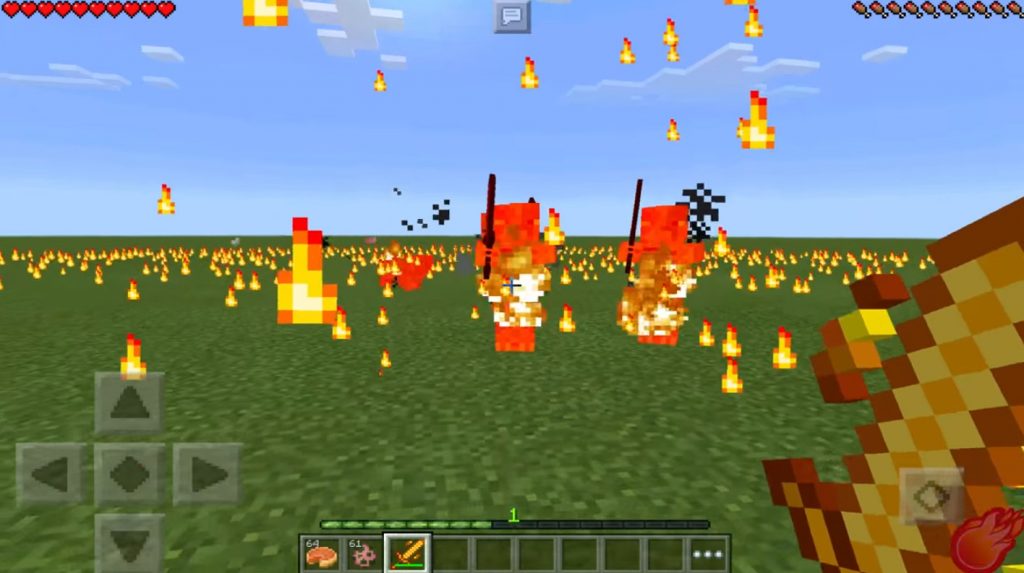 Elemental Swords Mod Minecraft PE Bedrock Mods
