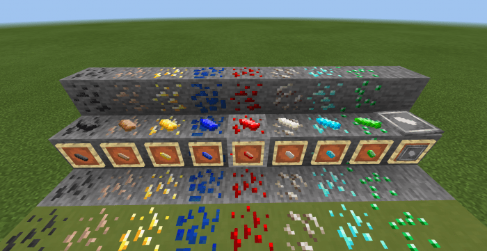 Ore Seeds Addon Minecraft PE Bedrock Addons
