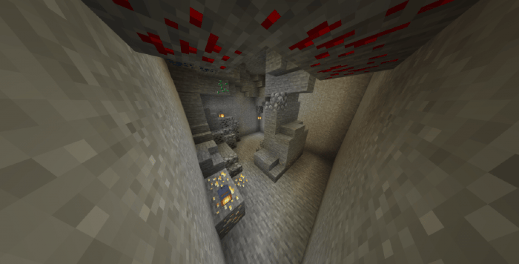 Find The Button Quarter Chunk Map Minecraft PE Bedrock Maps