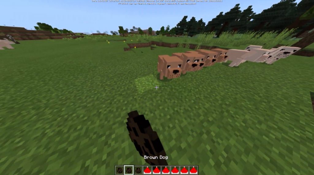 Dogs Addon Minecraft PE Bedrock Addons