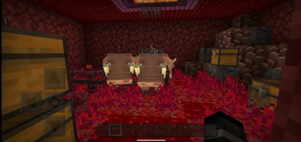 Nether Survival Base Map Minecraft PE Bedrock Maps