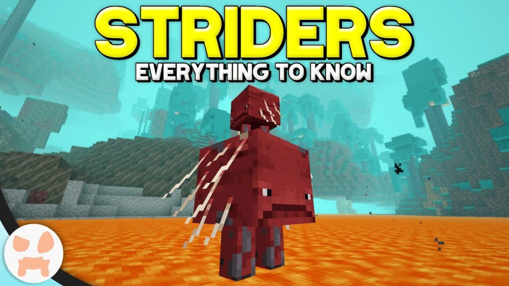 Strider Mob Minecraft Nether Update Concept Mod Minecraft PE Mods