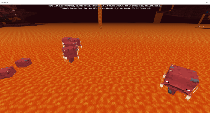 Strider Mob Minecraft Nether Update Concept Mod Minecraft PE Mods