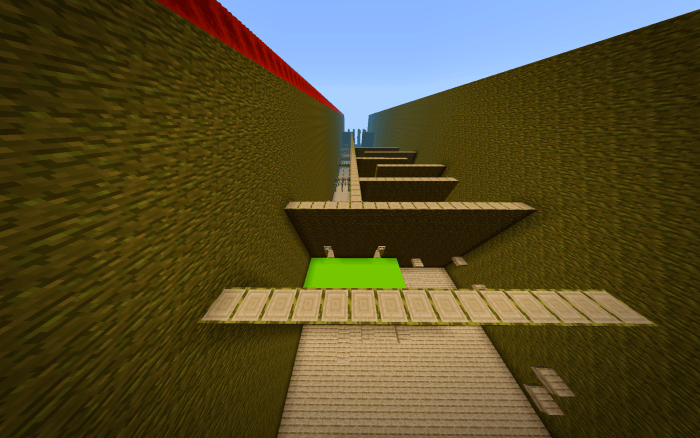 Dimension Parkour Map Minecraft PE Bedrock Maps