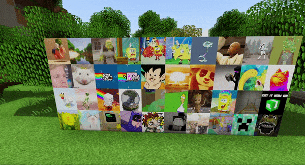 Gif Blocks Addon Minecraft PE Bedrock Addons