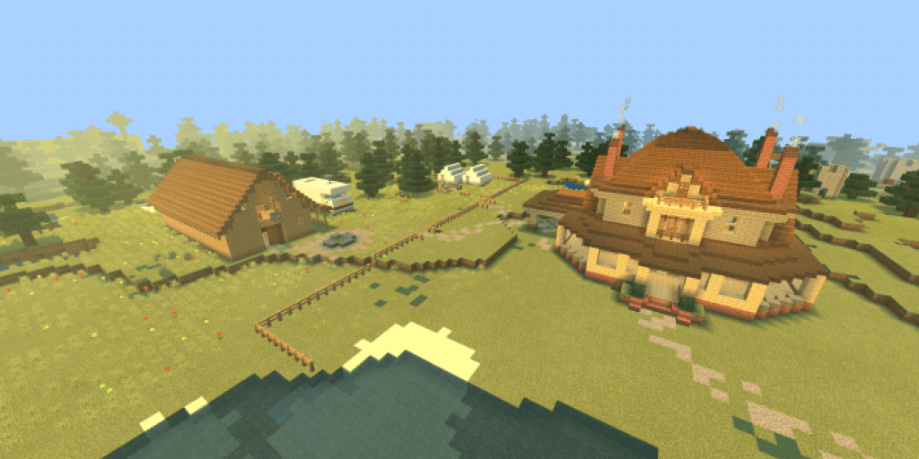 Town Map for Minecraft PE: Download MCPE-PLANET.COM