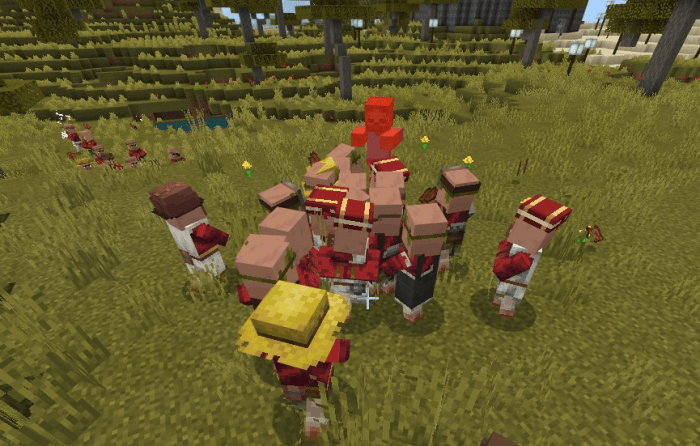 Angry Mobs Addon Minecraft PE Bedrock Addons