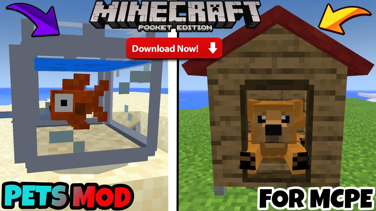 More Pets Addon Minecraft PE Bedrock Addons