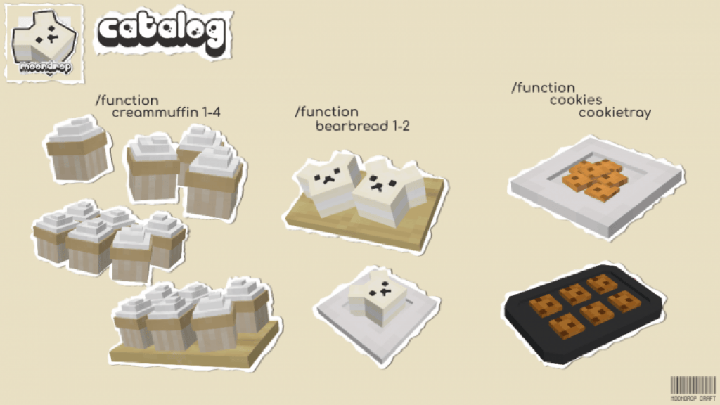 Moondrop Food Addon Minecraft PE Bedrock Addons