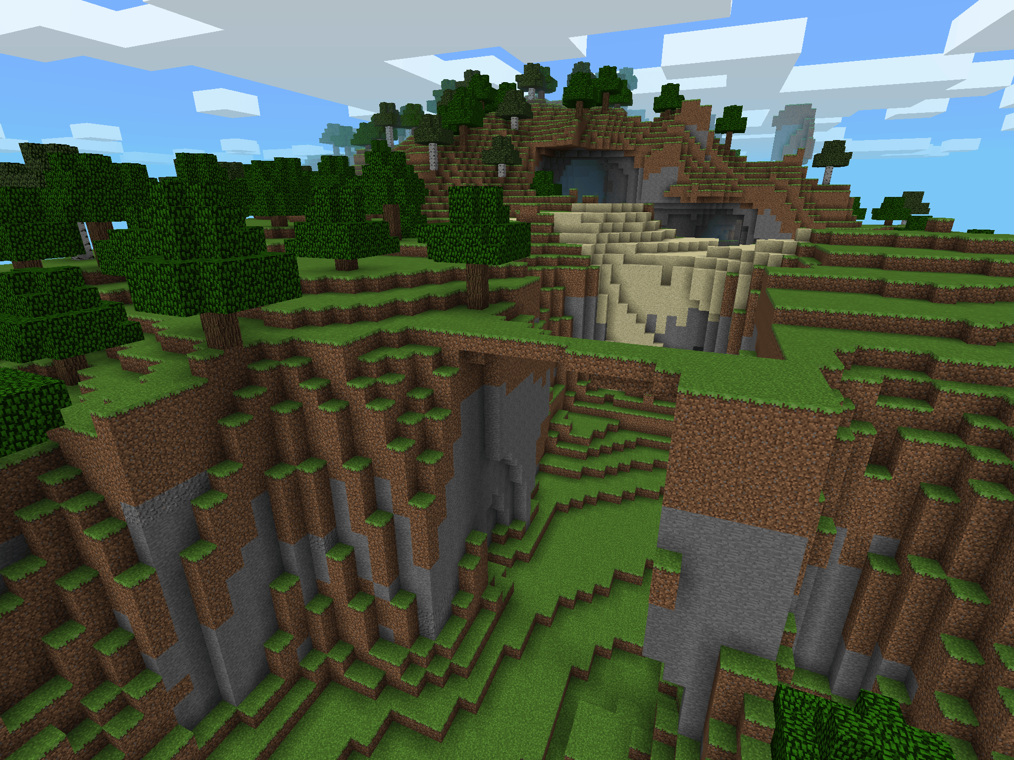 life360 Lava, Waterfalls, Land Bridges Minecraft PE Seeds